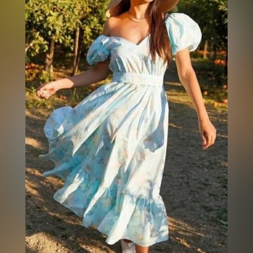 LoveShackFancy Sundress . It did not fit me.  It is still new with tags